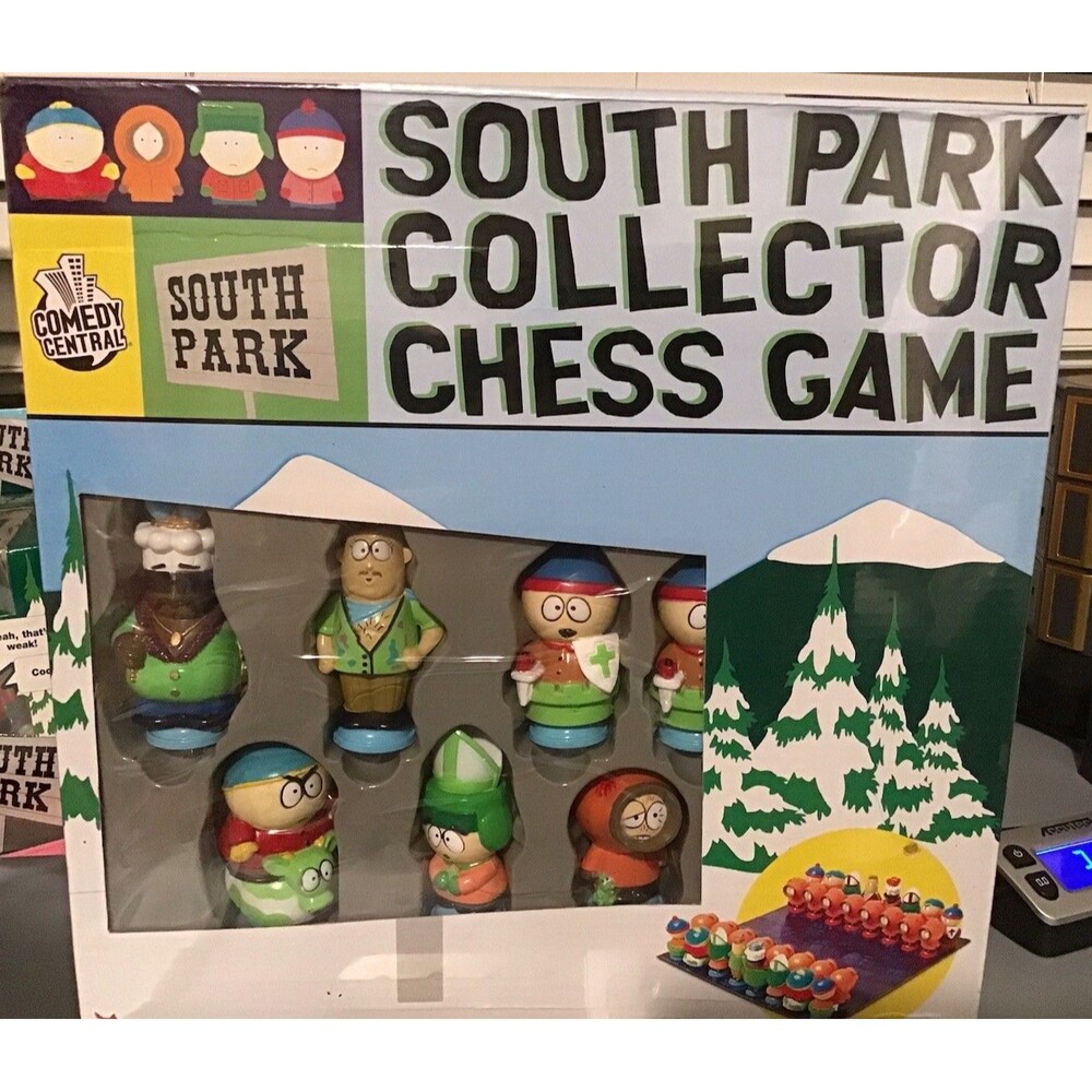 South Park Collector Chess Game Set 2004 UNOPENED BOX, NEW & SEALED